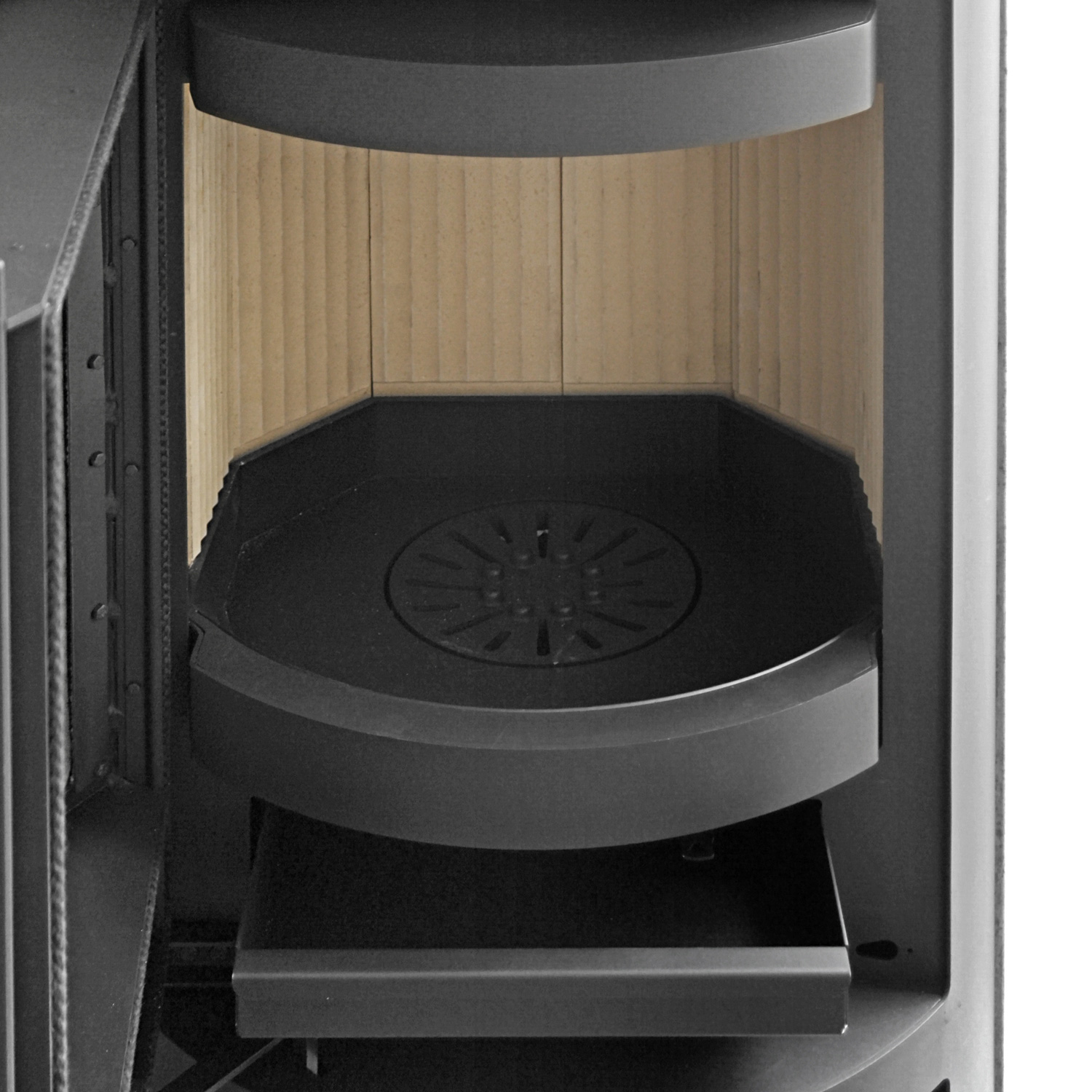 Olsberg Salado Compact Poêle à bois Acier Noir