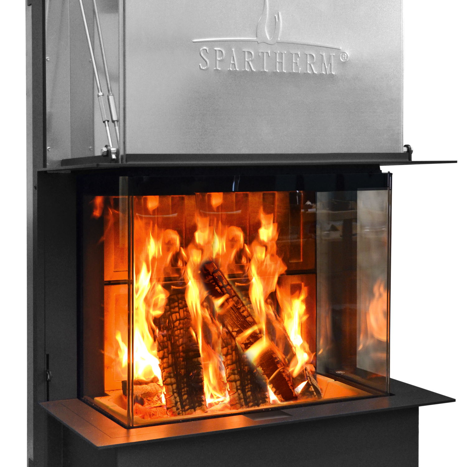 Spartherm Premium Arte-3RL-80h Insert de cheminée RRA Ø 200 mm