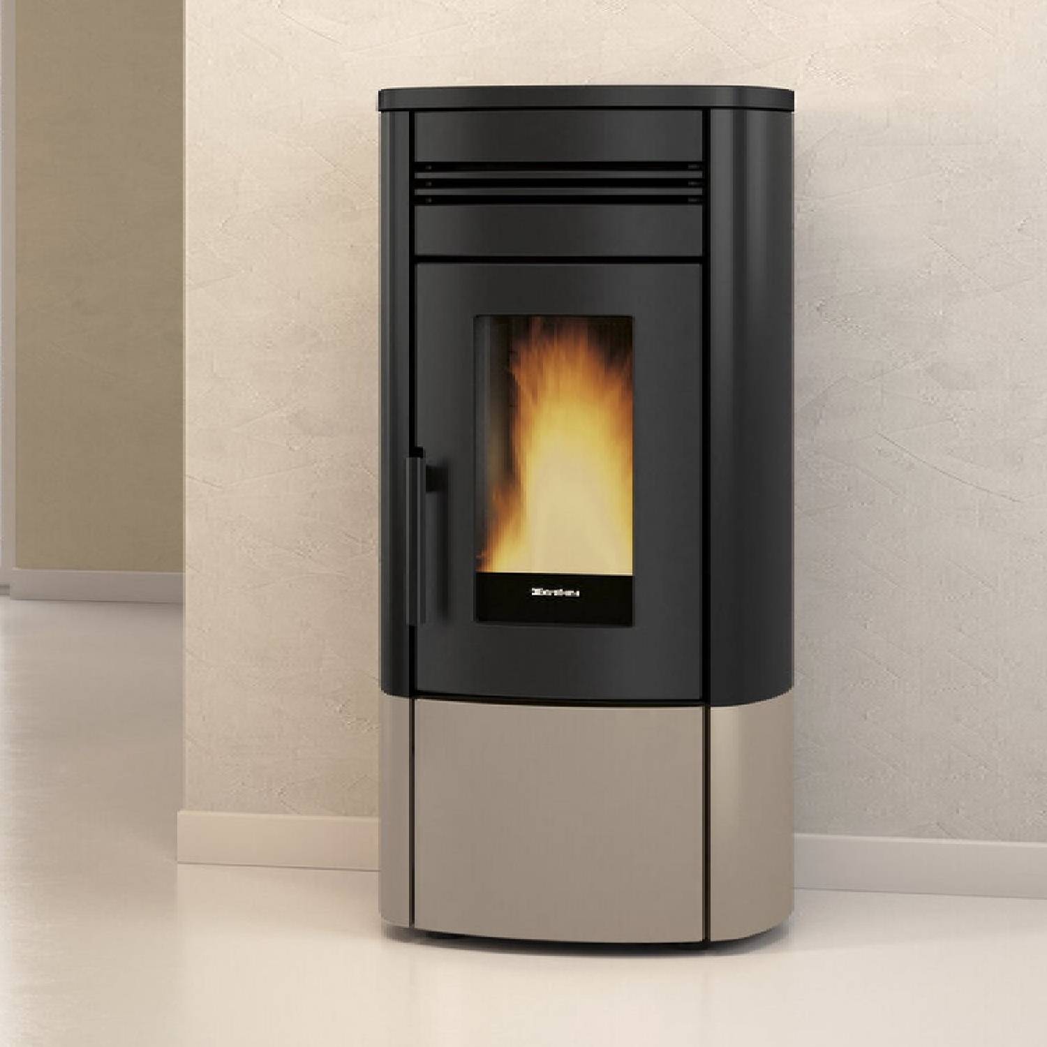 Extraflame NORIS - Taupe mat poêle à granulés EVOLUTION LINE
