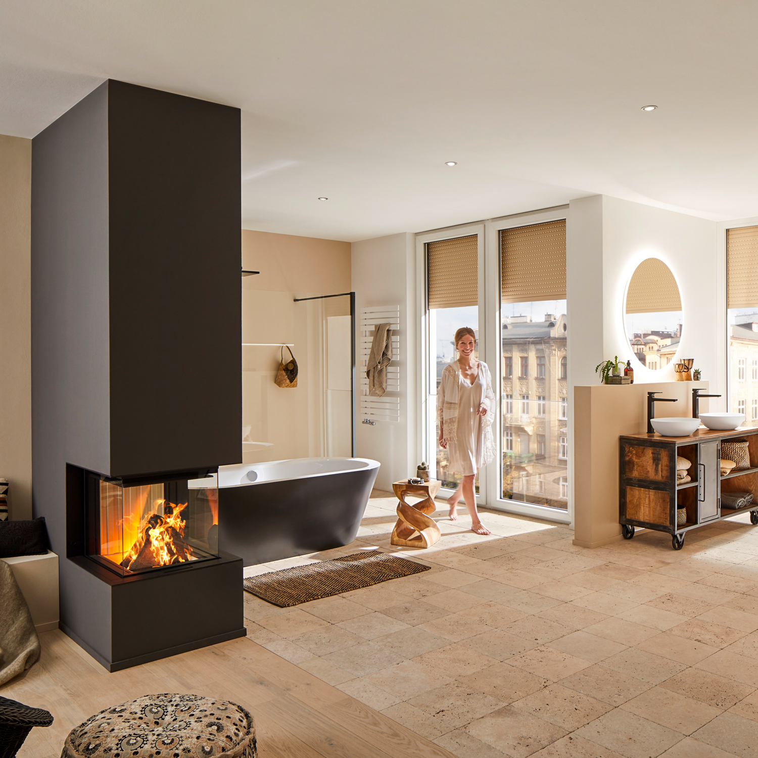 Spartherm Premium A-U-50h Insert de cheminée RRA Ø 200 mm