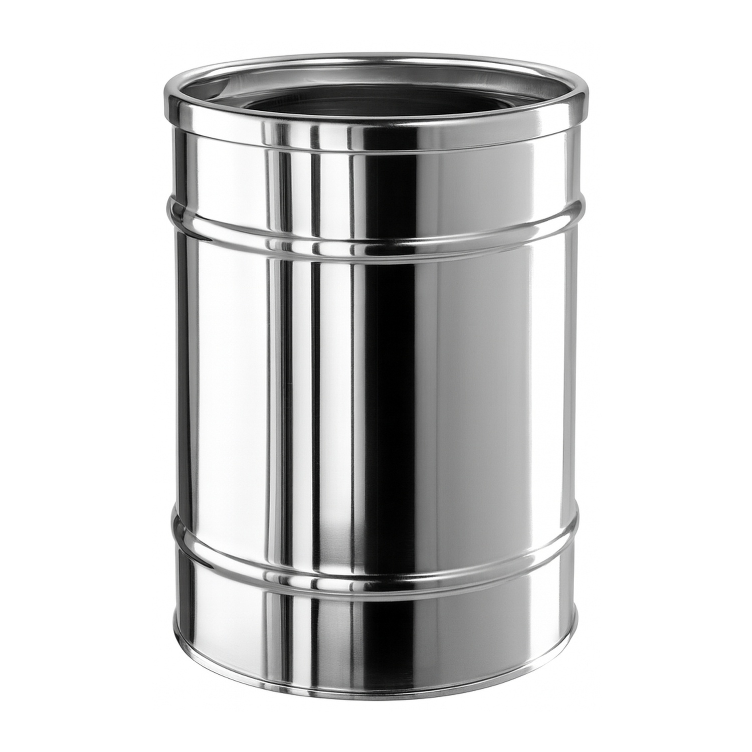 Schiedel ICS élément de tube 200 mm ICS Ø180 double paroi brillant