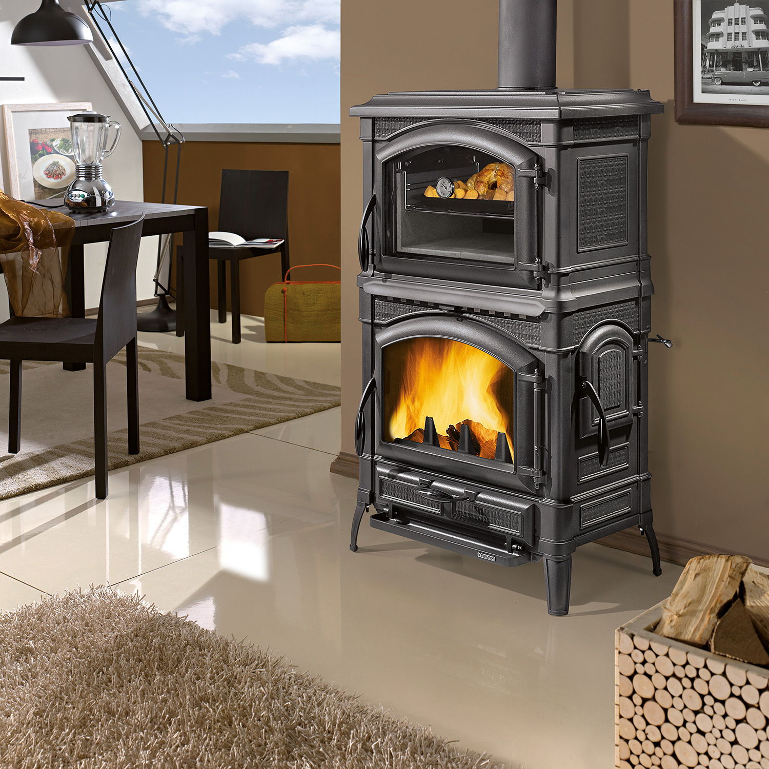 La Nordica Isotta Forno EVO poêle à bois La Nordica Isotta Forno EVO poêle à bois