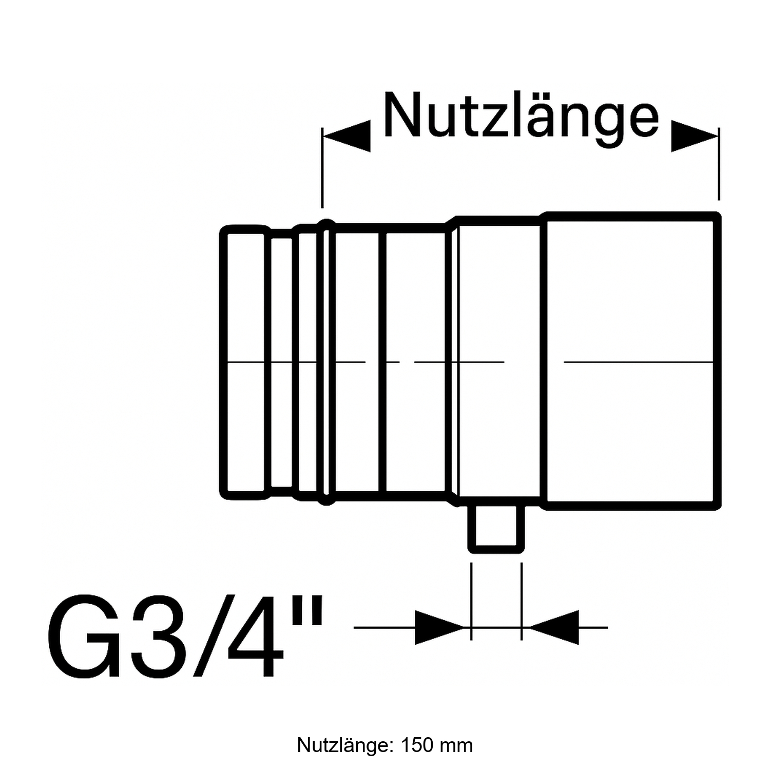 Schiedel PRIMA PLUS élément de tube 200mm Ø180 mm avec évacuation des condensats simple paroi mat
