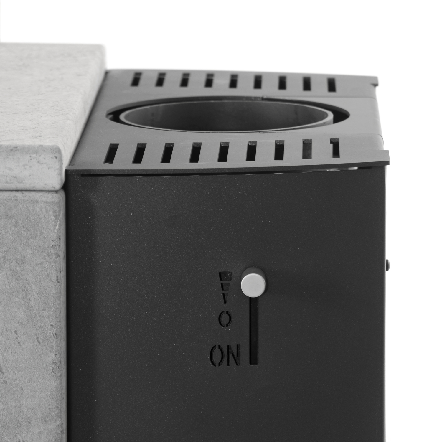 Haas+Sohn Rubus easy Poêle à bois Noir / Serpentino