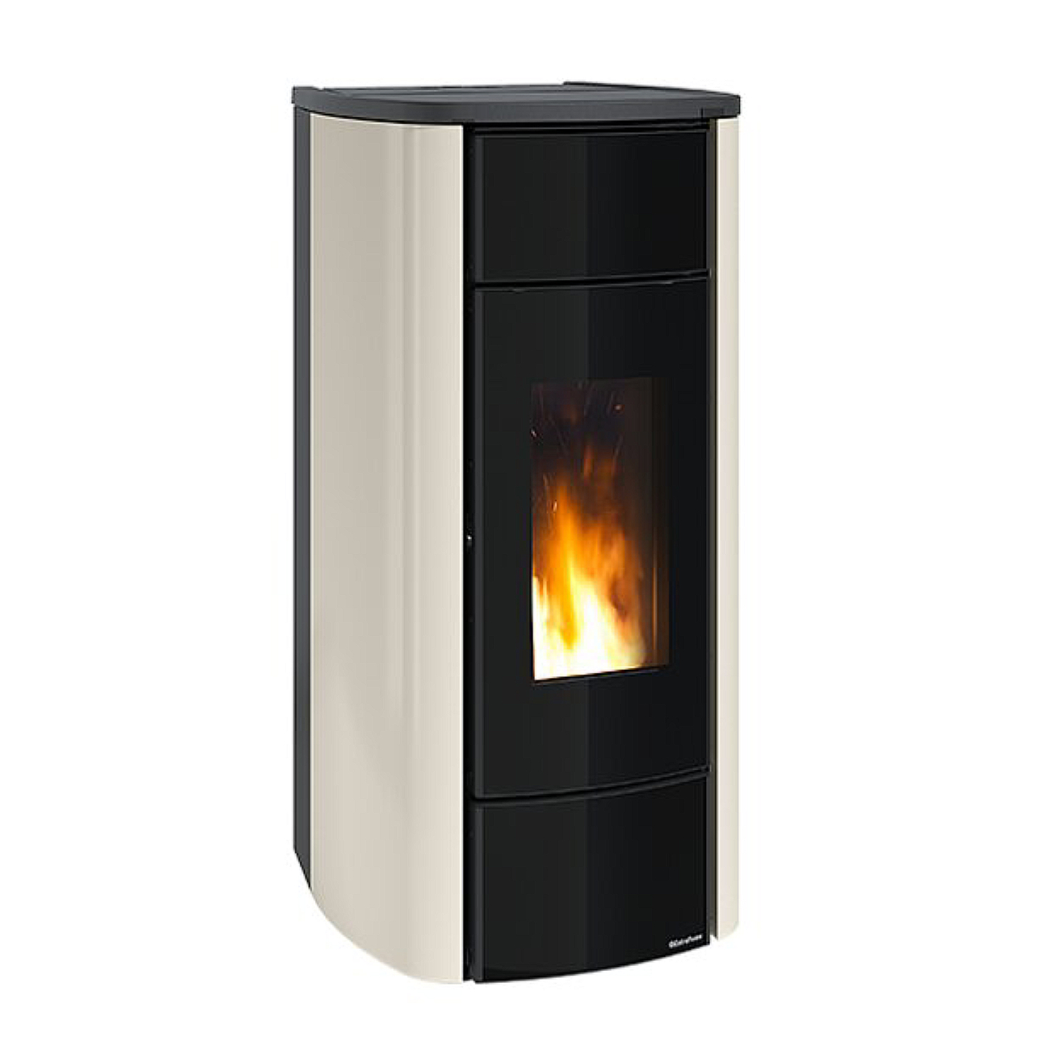Extraflame Miriana Idro H20 Poêle à pellets noir – hydraulique 22,4 kW