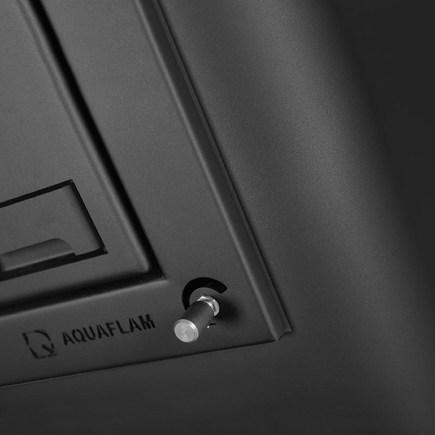 Aquaflam 25 Manuel Poêle à bois avec échangeur d'eau Noir