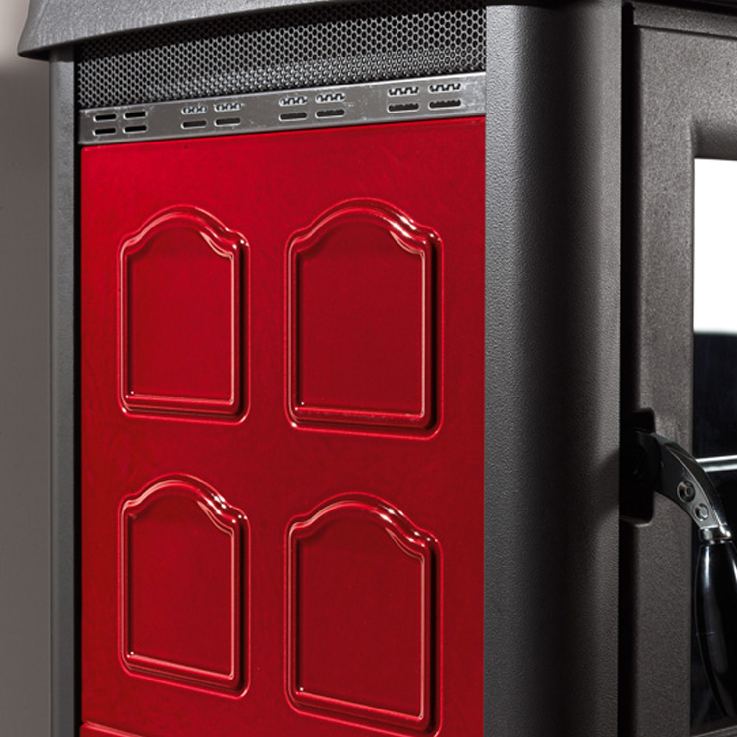 La Nordica Gemma Forno 165 poêle à bois Elegance Bordeaux