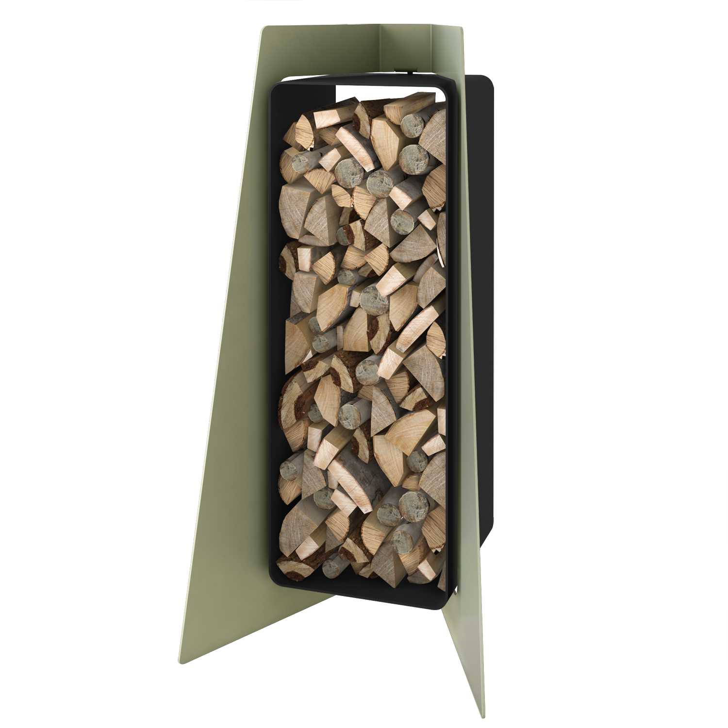 HS Flamingo Deluxe 3 étagères en bois Olive