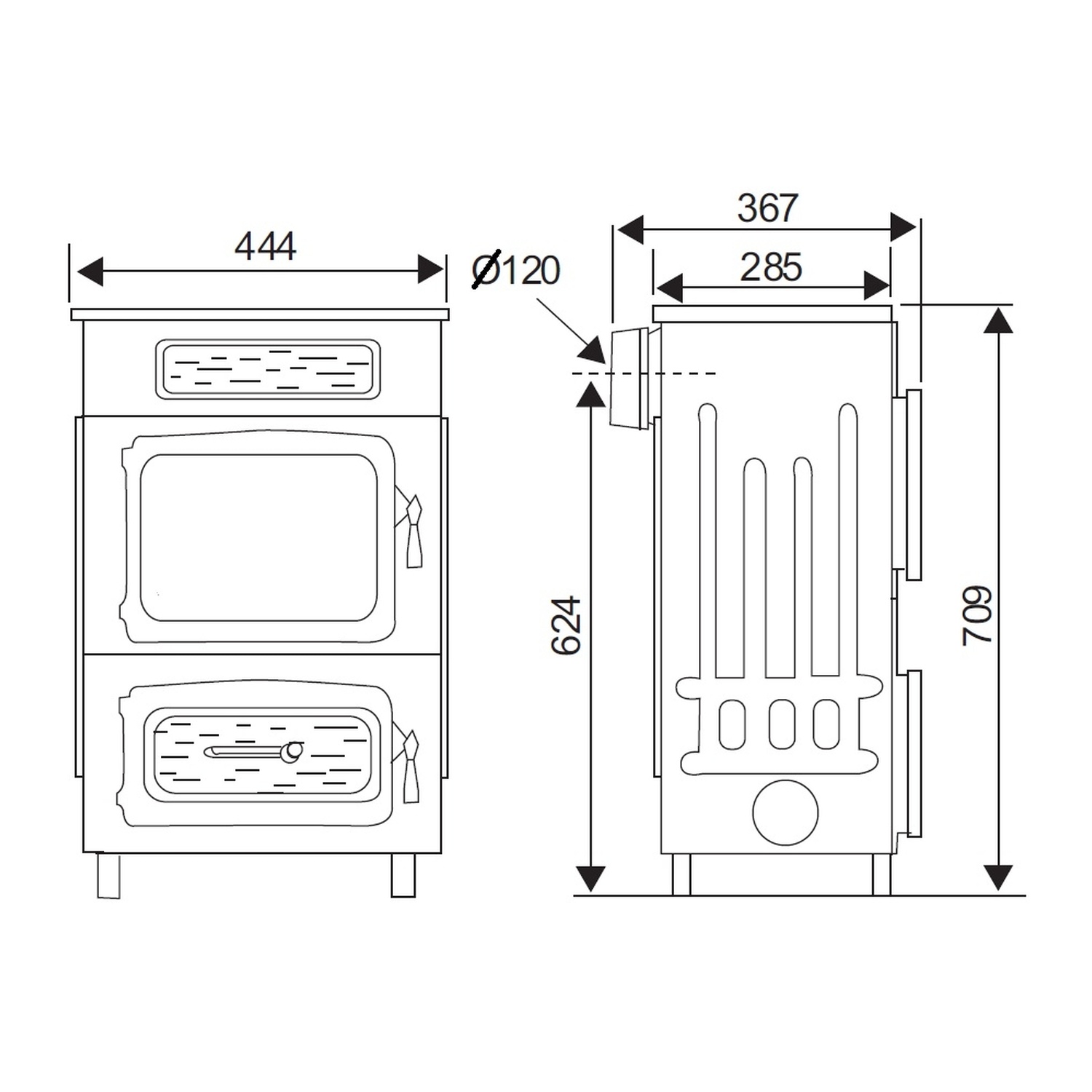 Wamsler WO 10961 poêle d’atelier