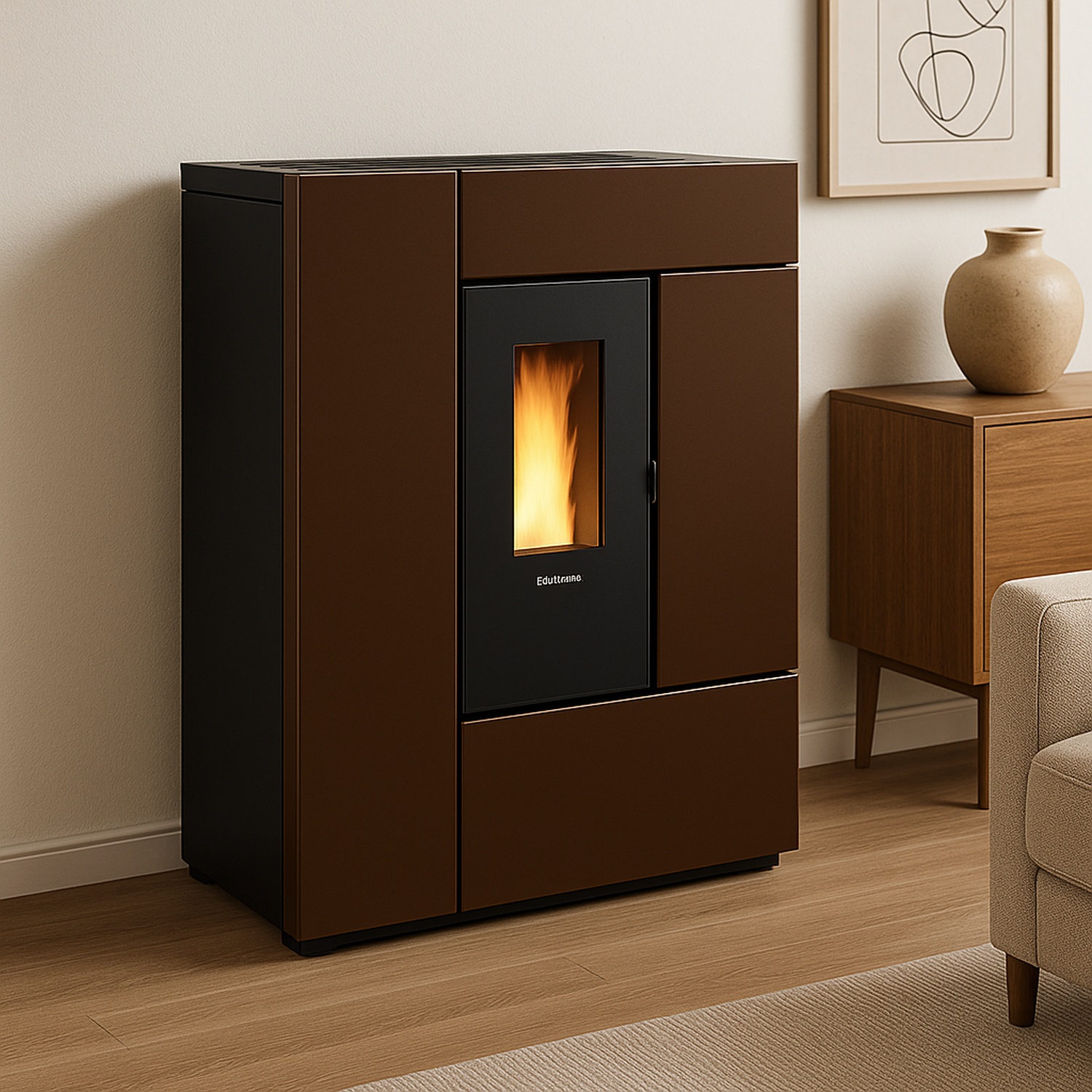 Extraflame GABRIELLA PLUS - Bronze poêle à granulés EVOLUTION LINE