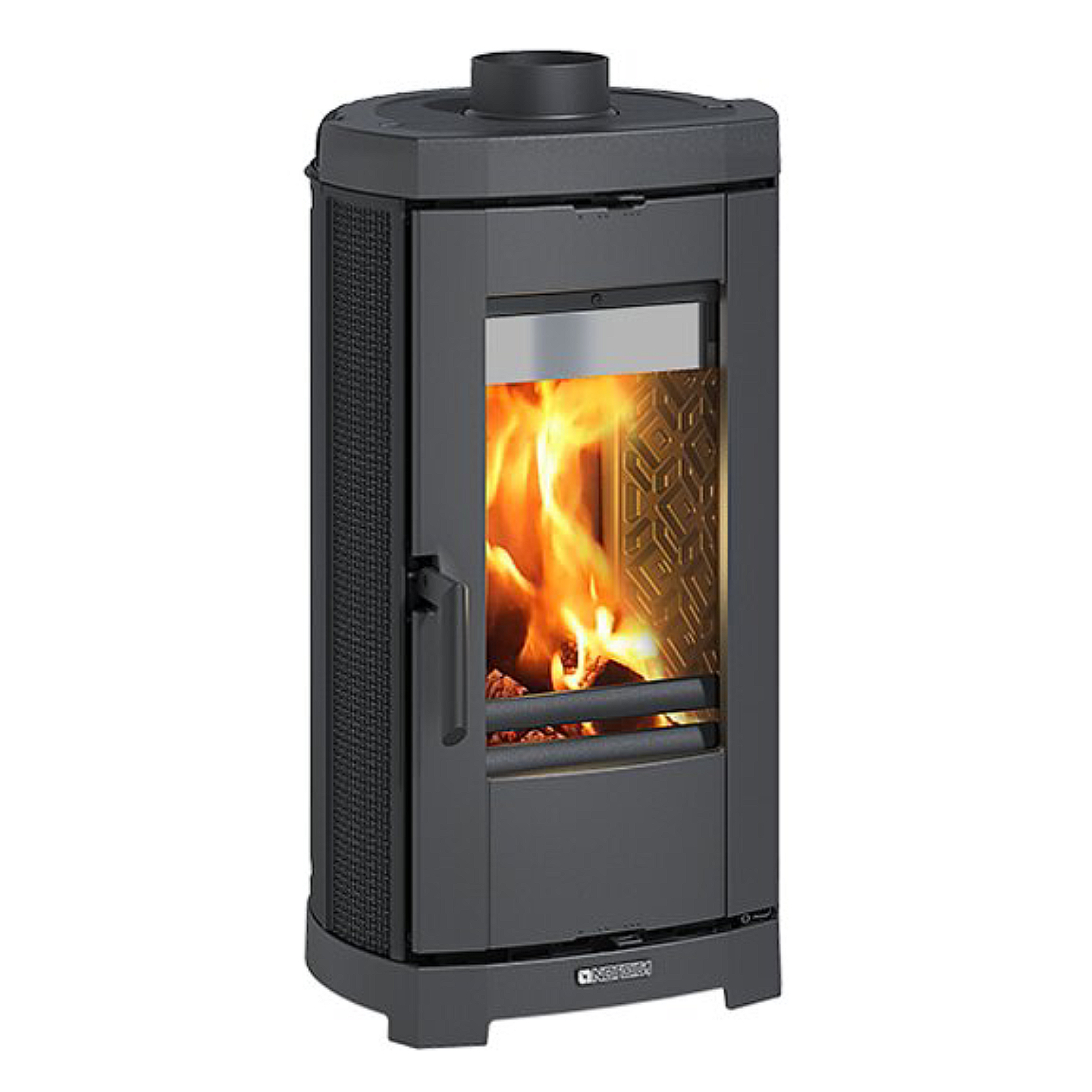 La Nordica Emi Lean Poele a bois anthracite-noir