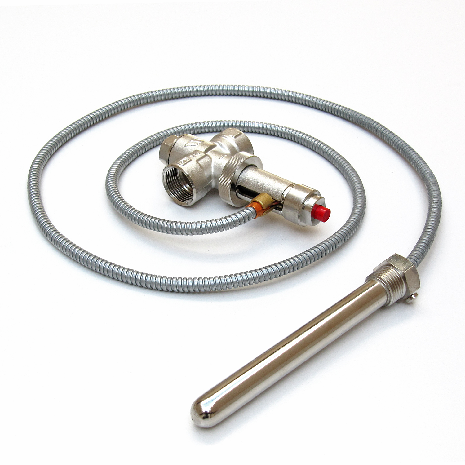 Aquaflam Vario Saporo 11 kW Poêle à bois hydraulique Basic Grey Kit complet avec ballon tampon TPSM 500
