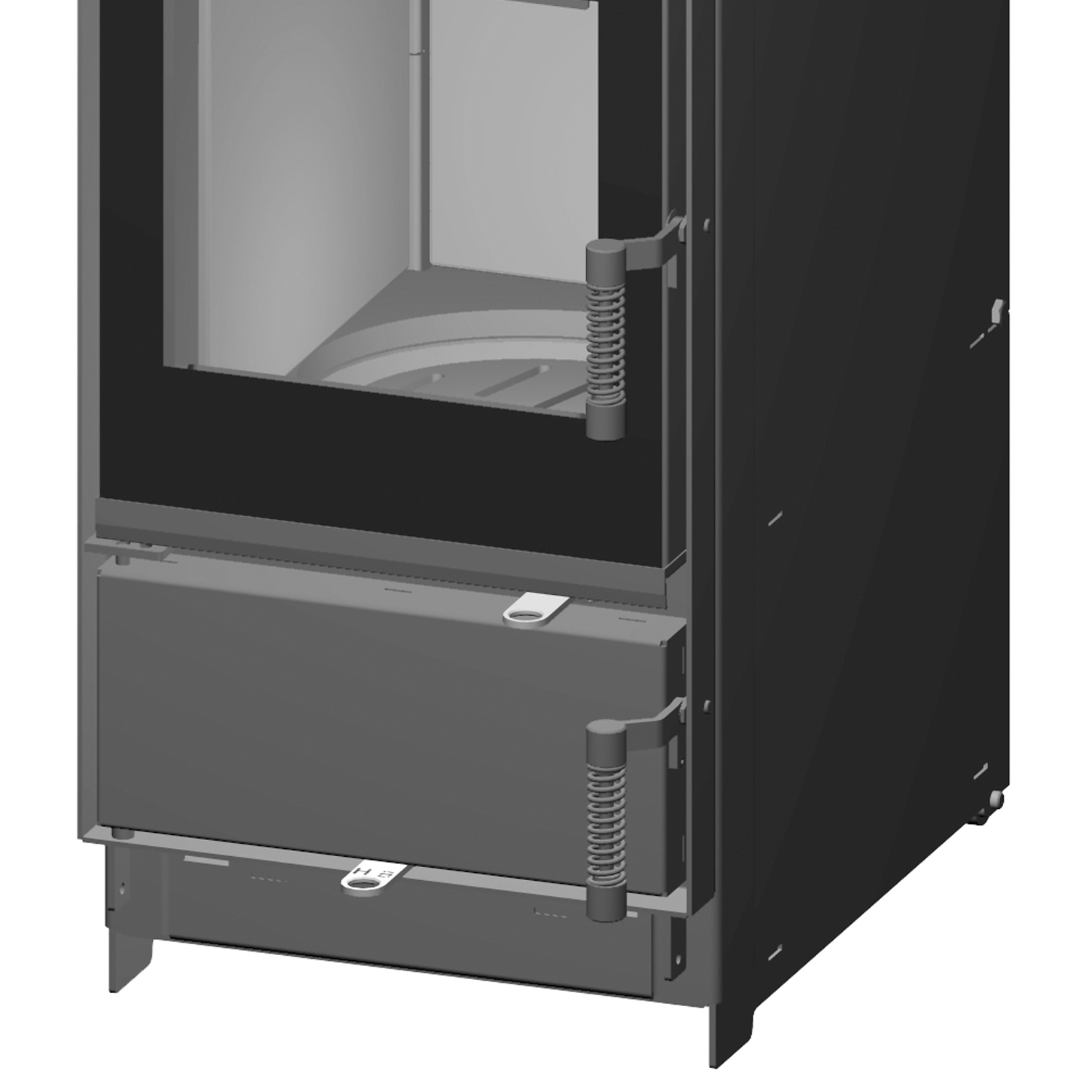 Spartherm Renova Cs-50 insert de cheminée gauche