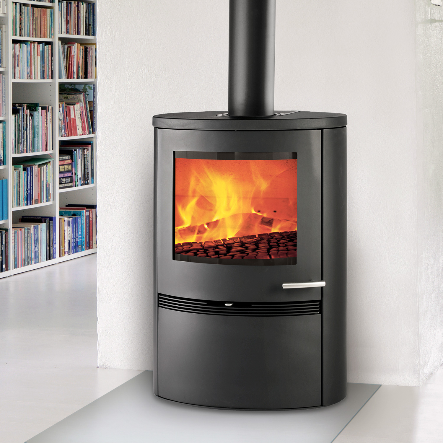 Poêle à bois TermaTech TT22H Noir