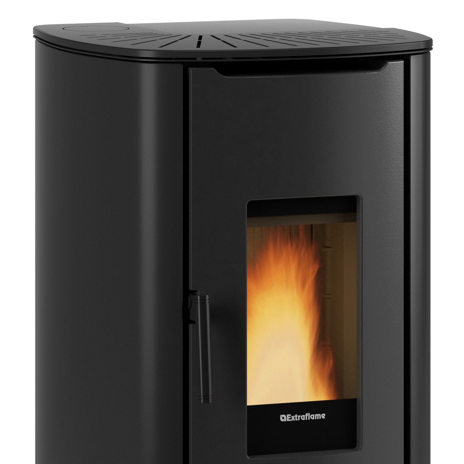 Extraflame Evolution Line Angy poêle à granulés acier blanc