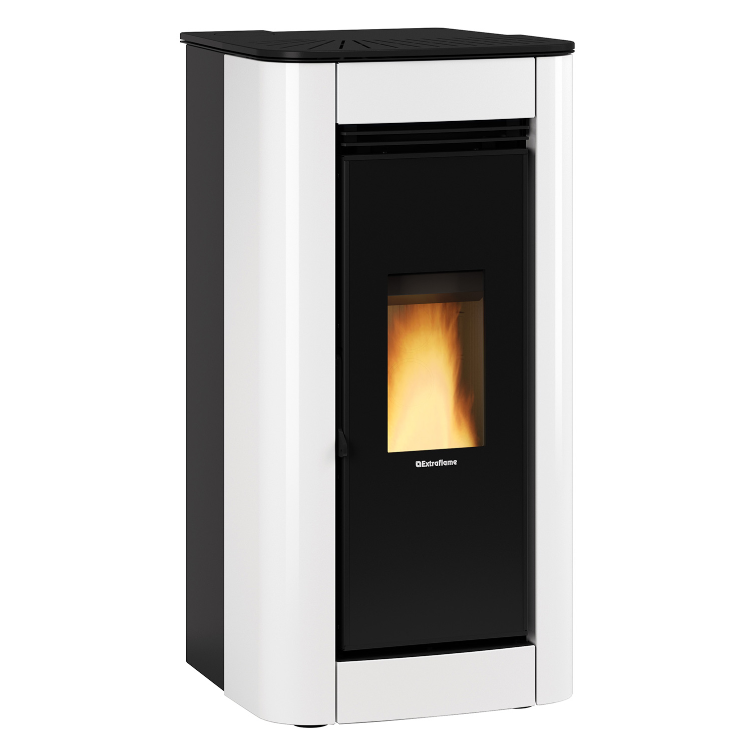 Extraflame Evolution Line Ilary poêle à granulés acier blanc Extraflame Evolution Line Ilary poêle à granulés acier blanc
