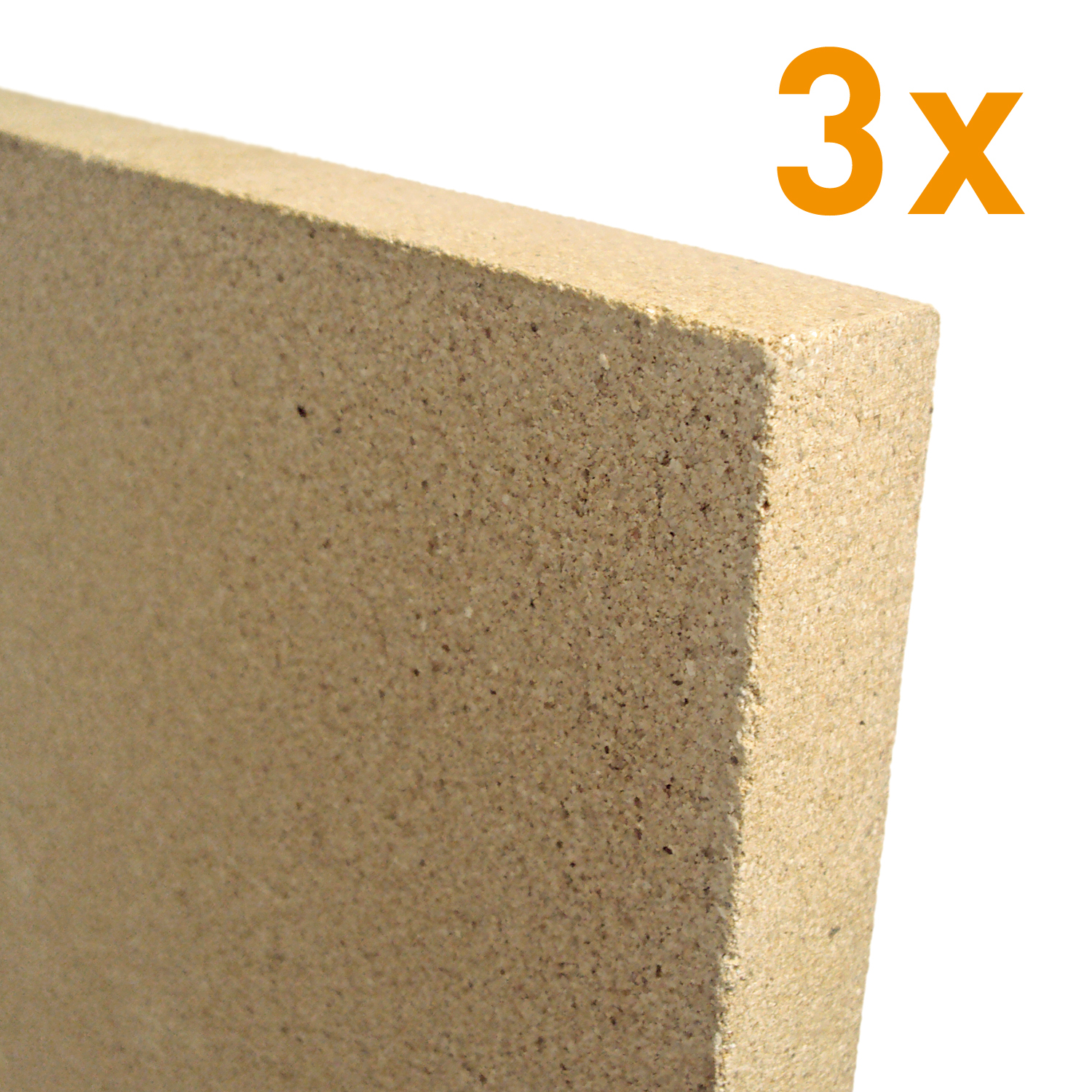Plaque de vermiculite Raik 3x 30 mm 400 x 600 mm