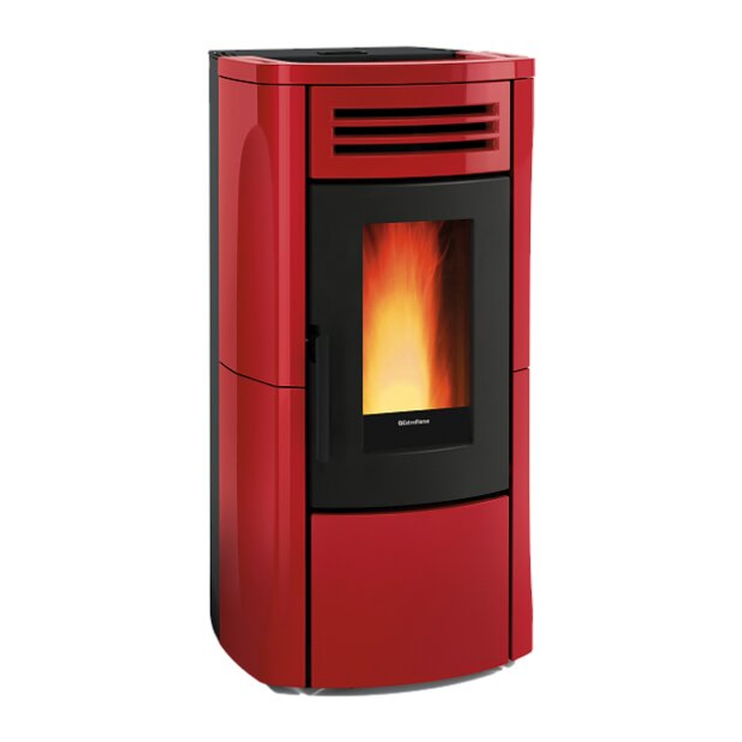 Extraflame TERRY PLUS - Bordeauxrot poêle à granulés EVOLUTION LINE