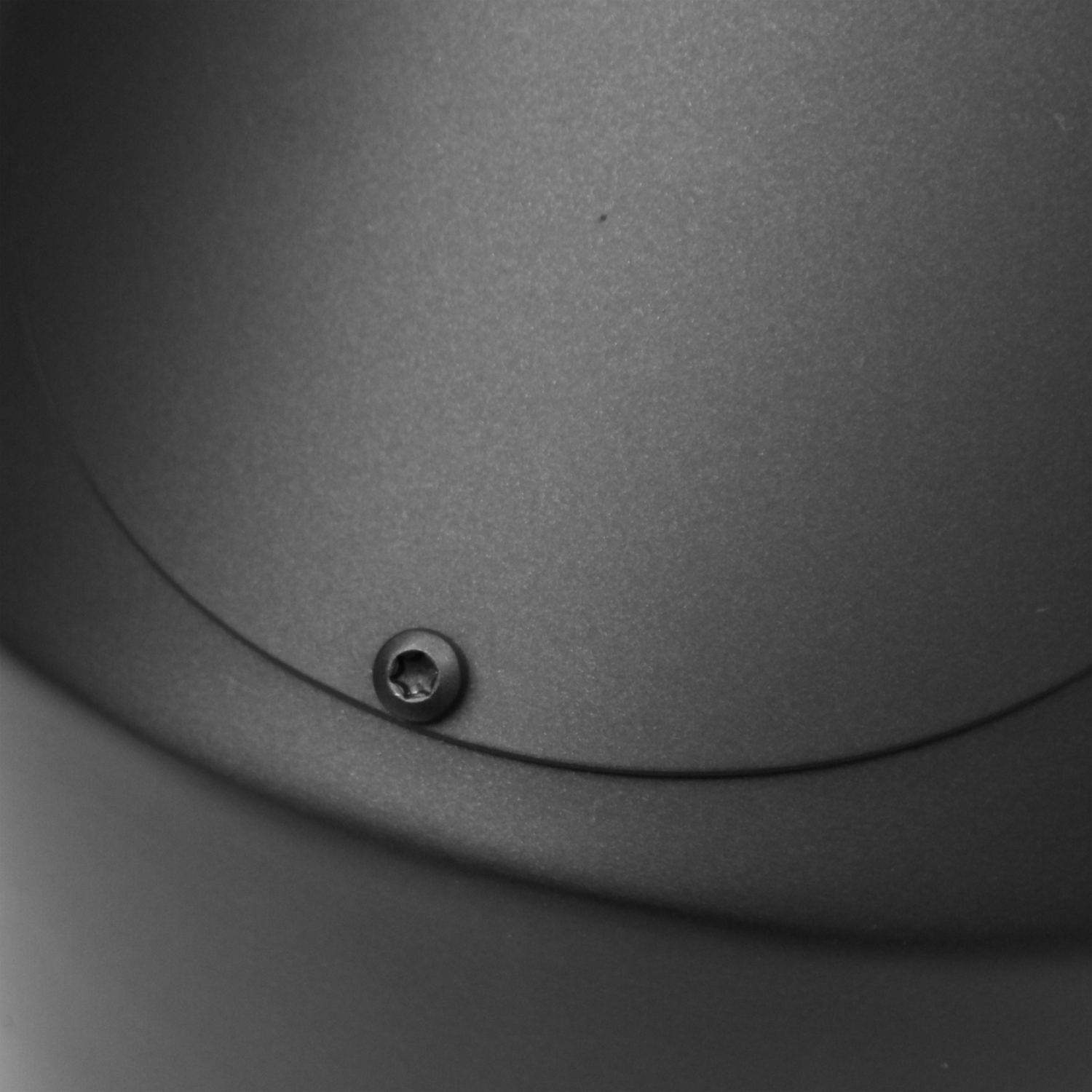 Raik Izoker coude de tuyau de fumée 150mm noir double paroi 90° avec porte pour tuyau de fumée / conduit de fumée