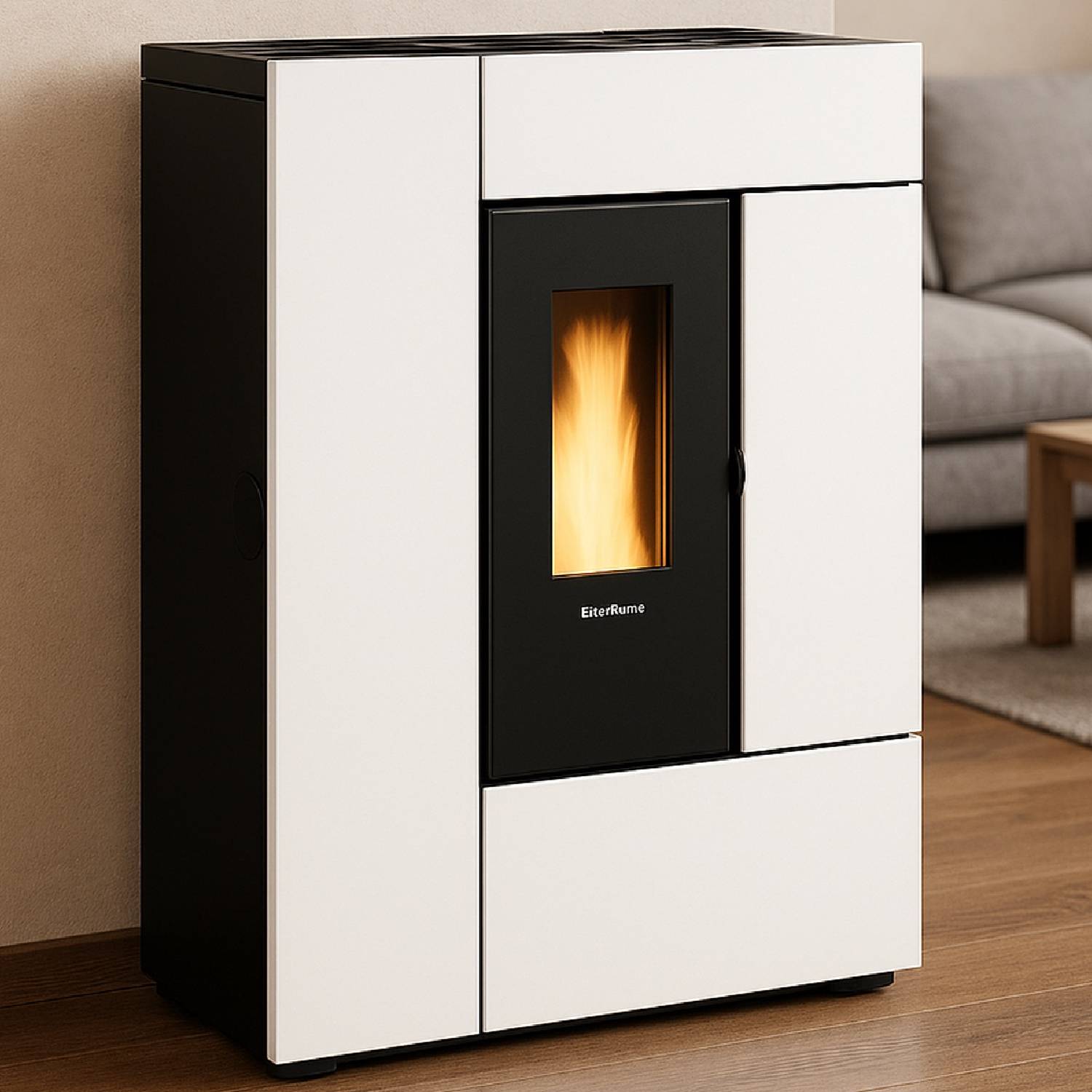 Extraflame GABRIELLA PLUS - Blanc poêle à granulés EVOLUTION LINE