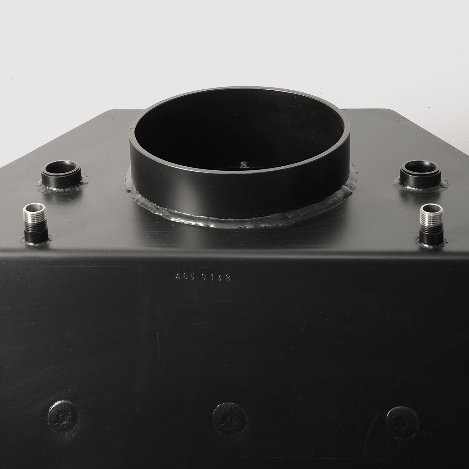 Insert de cheminée avec récupération d'eau Schmitzker No4 avec cadre en acier 22 KW