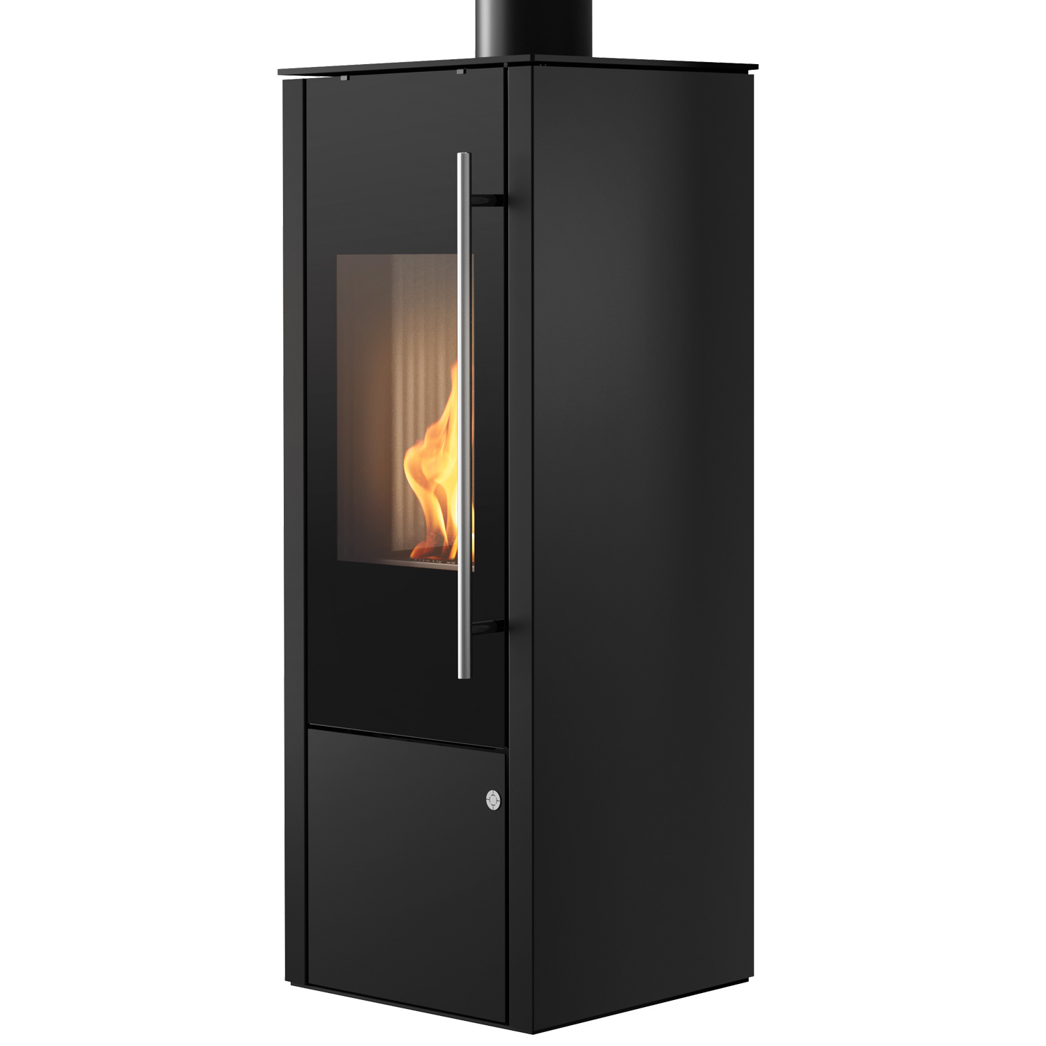 Poêle à bois Olsberg Zacate Compact en acier noir
