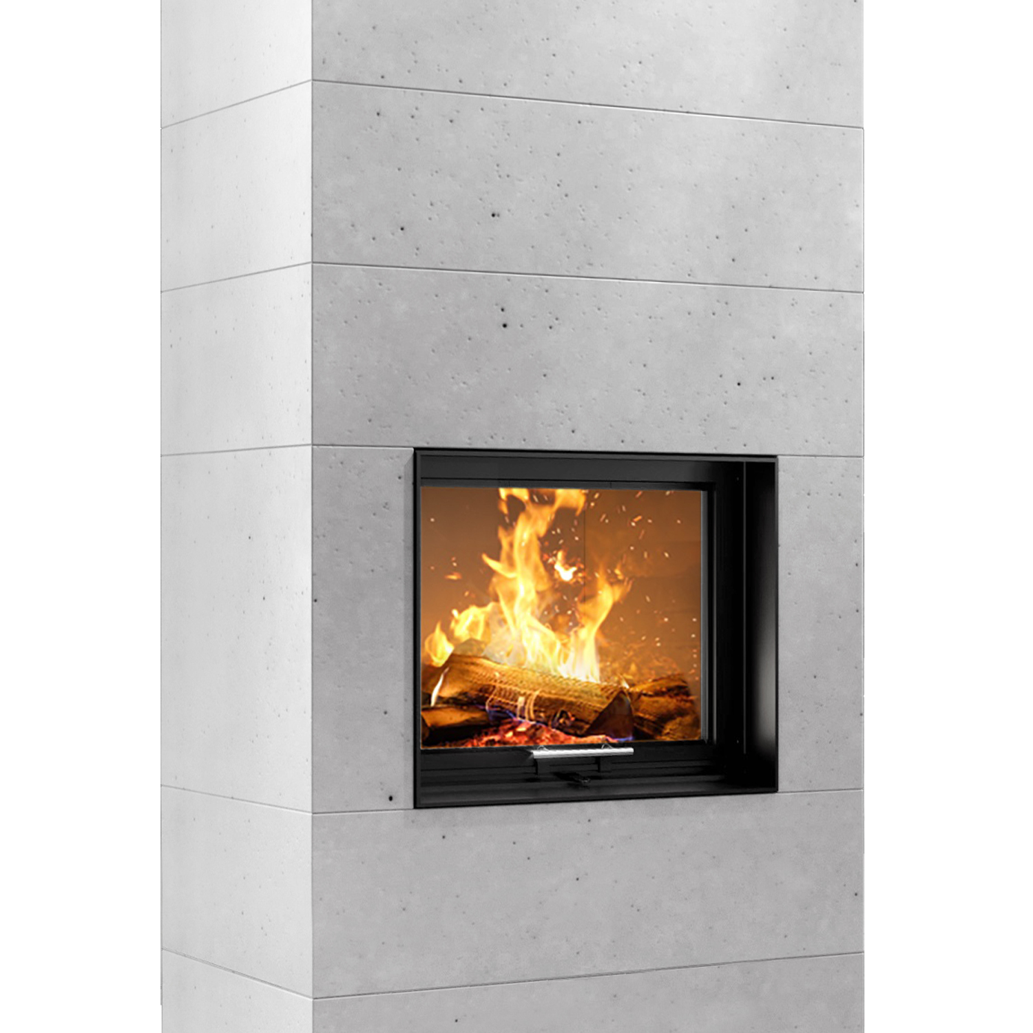 Spartherm SIM 2/3 Mini Sh-4S Kit de cheminée en béton fin