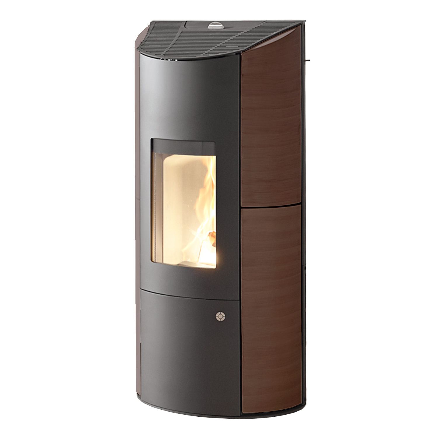 Olsberg Levana 3.0 poêle à granulés acier noir/céramique Caffe Arabica 8 kW
