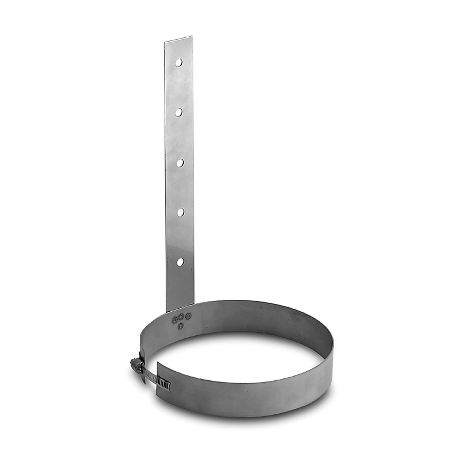 Schiedel collier de maçonnerie pour raccordement de porte de nettoyage Ø130 mm - 140 mm brillant