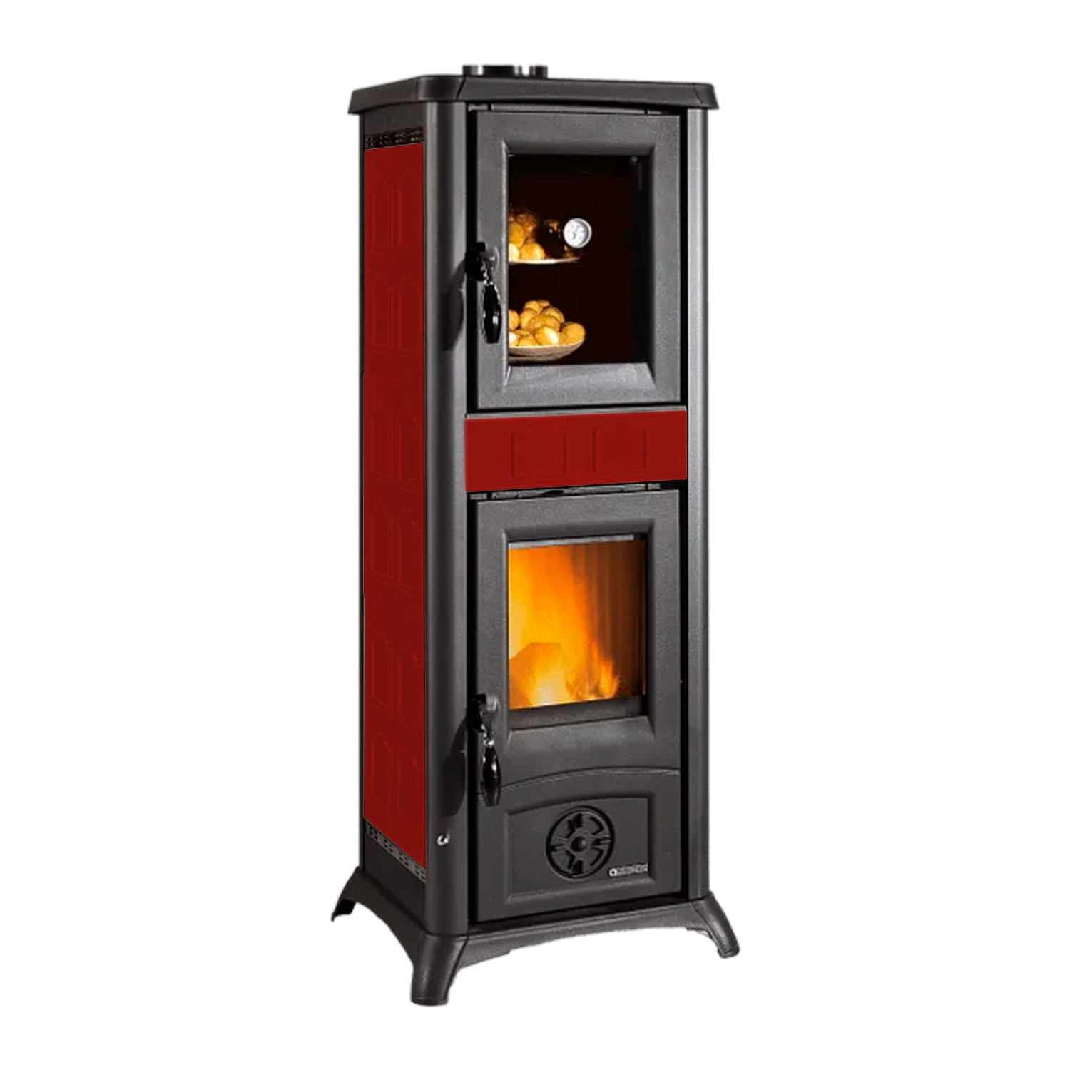 La Nordica Gemma Forno 16 poêle à bois pierre naturelle