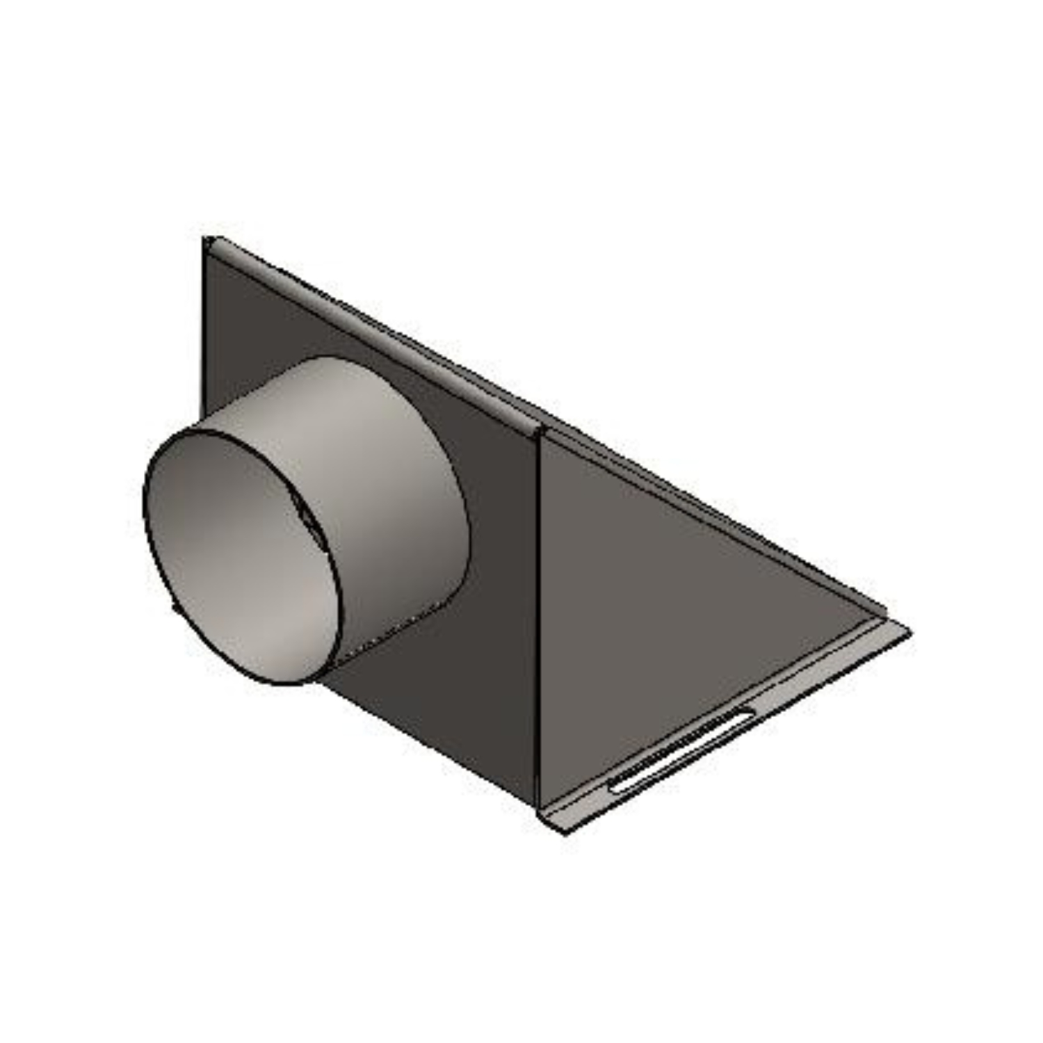 Schmitzker raccordement d'air extérieur pour Cuby Steel, Cuby Grid et Cuby Stripe