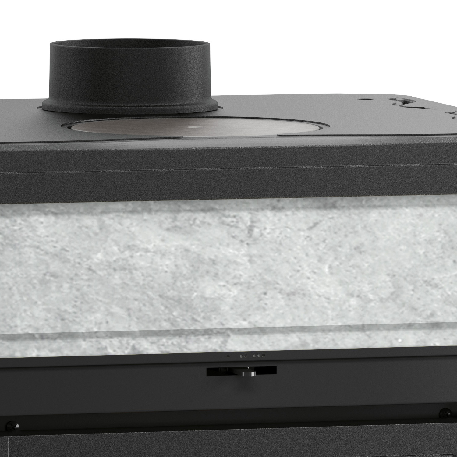 La Nordica Termorossella Plus EVO DSA 16 poêle à bois bouilleur pierre ollaire