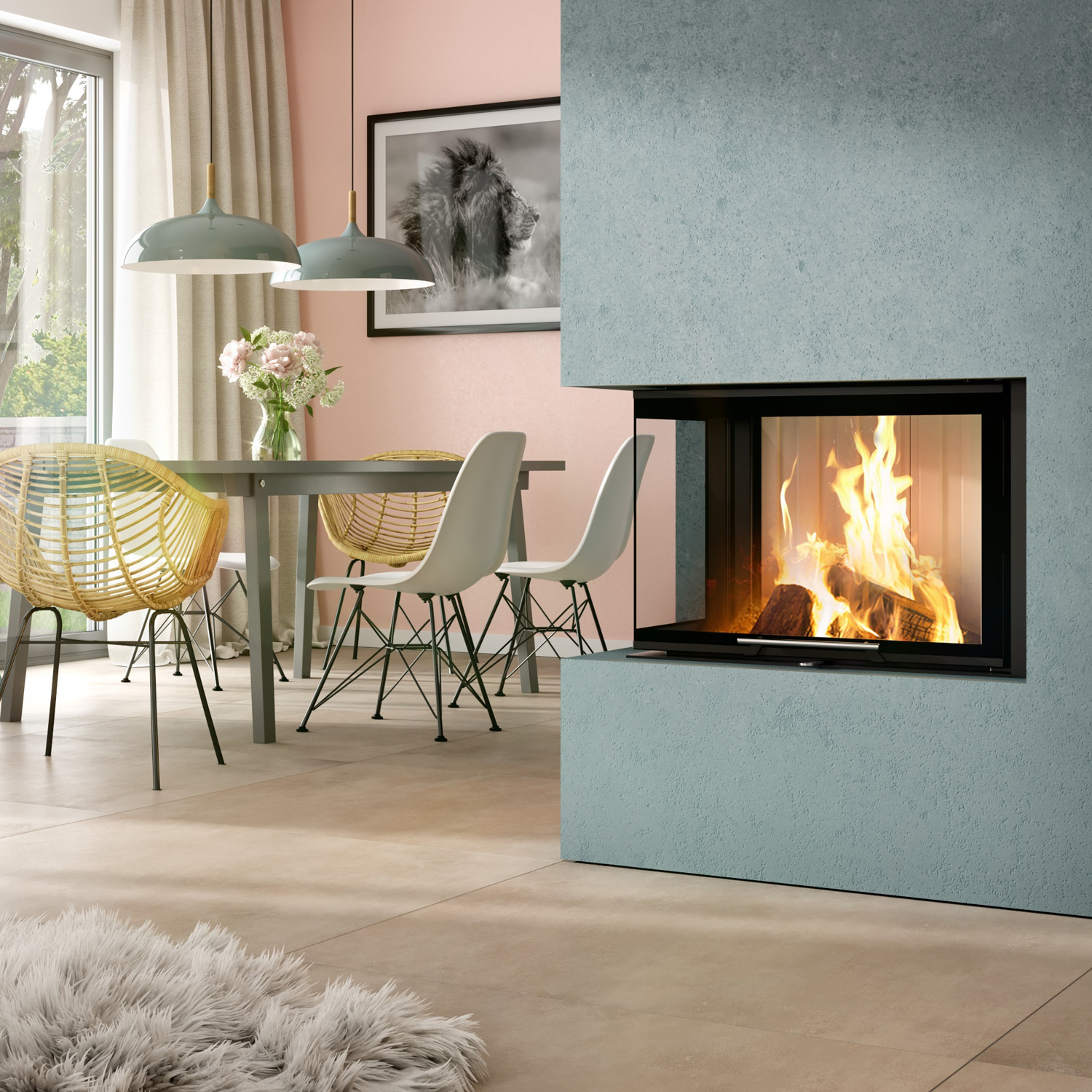 Spartherm Varia 2L-68h-4S insert de cheminée RRA Ø 200 mm
