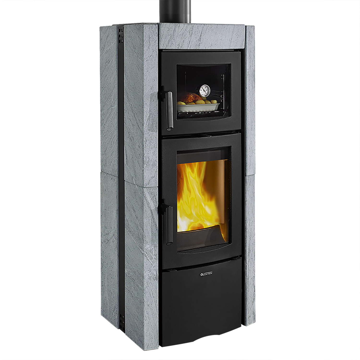 La Nordica Ester Forno Evo Poêle à bois en pierre ollaire