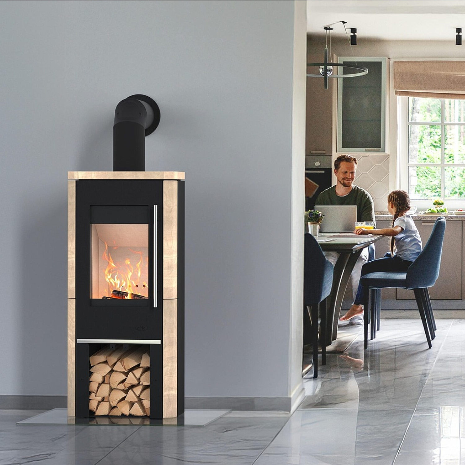 Poêle à bois Fireplace Elite Oregon