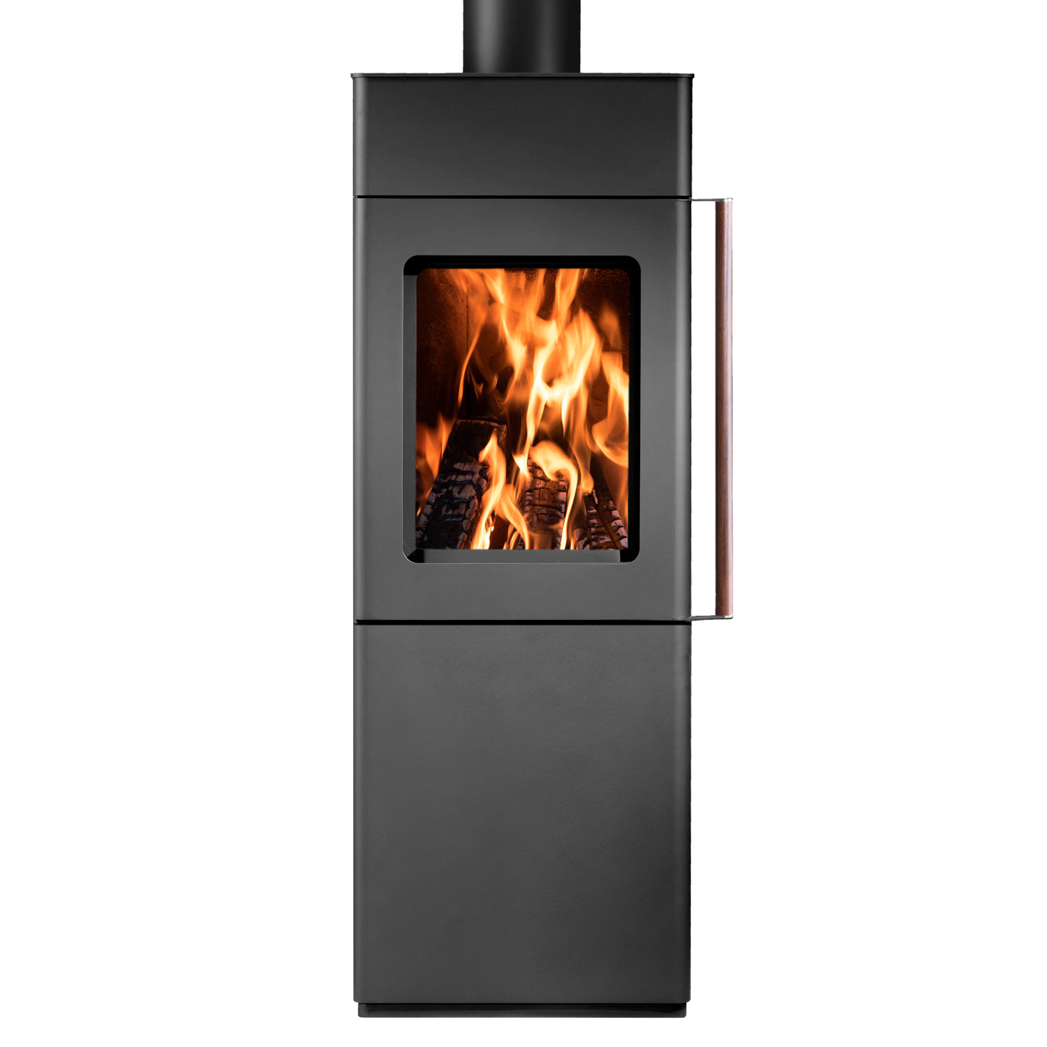 Novaline Bellina S Poêle à bois Acier Noir Novaline Bellina S Poêle à bois Acier Noir