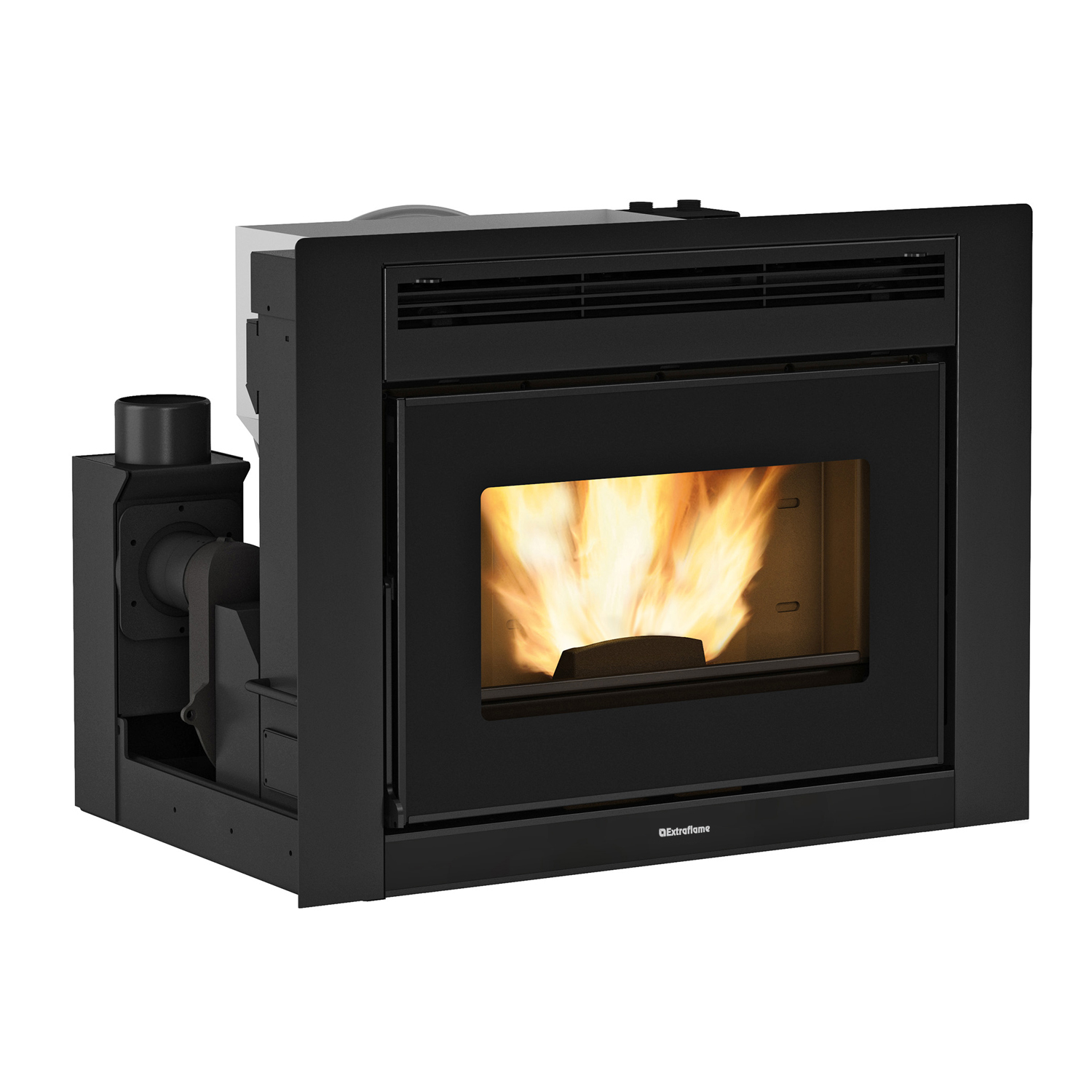 poêle à granulés bouilleur