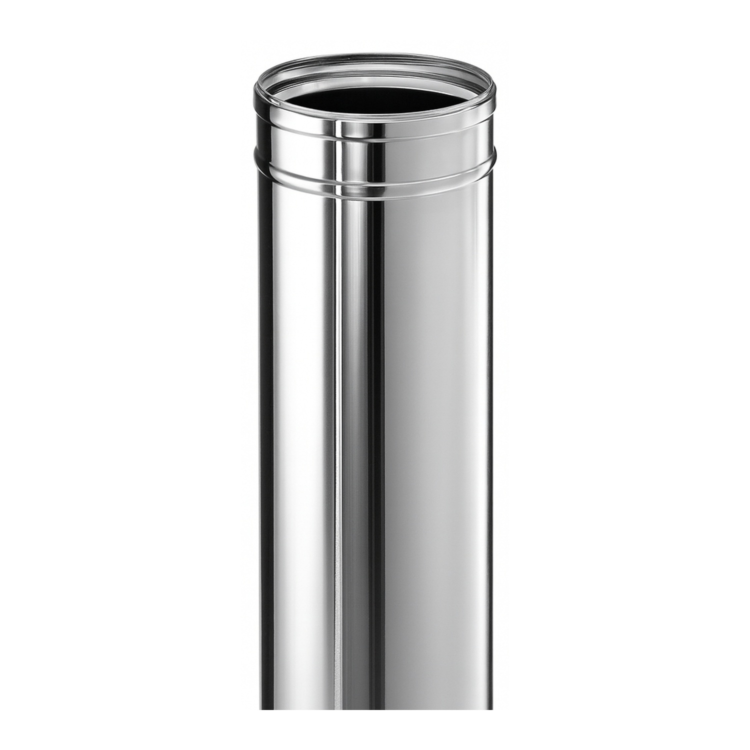 Schiedel ICS élément de tube 500 mm ICS Ø130 double paroi brillant