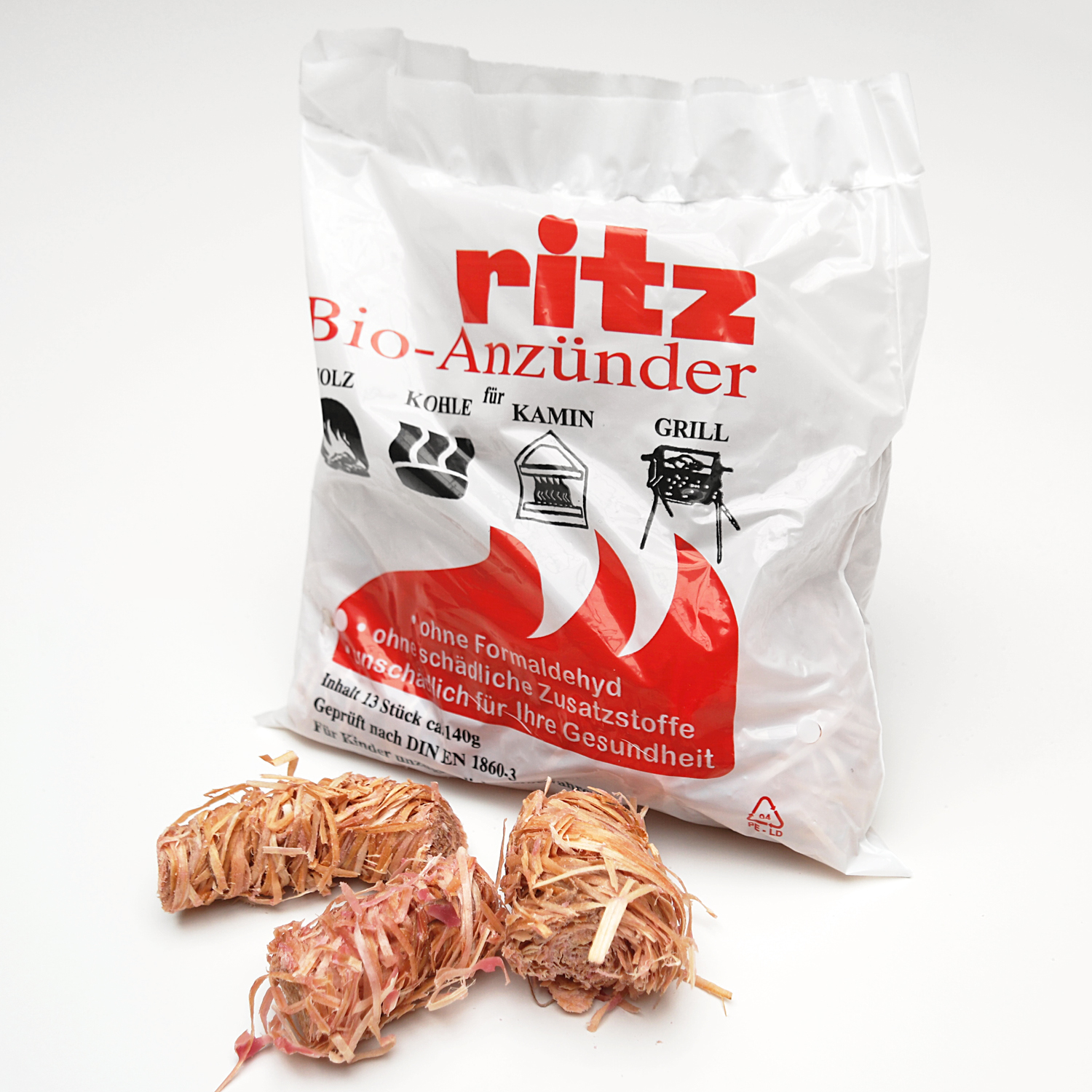 RITZ Bio - Allume-feu, grande boîte de 325 pièces