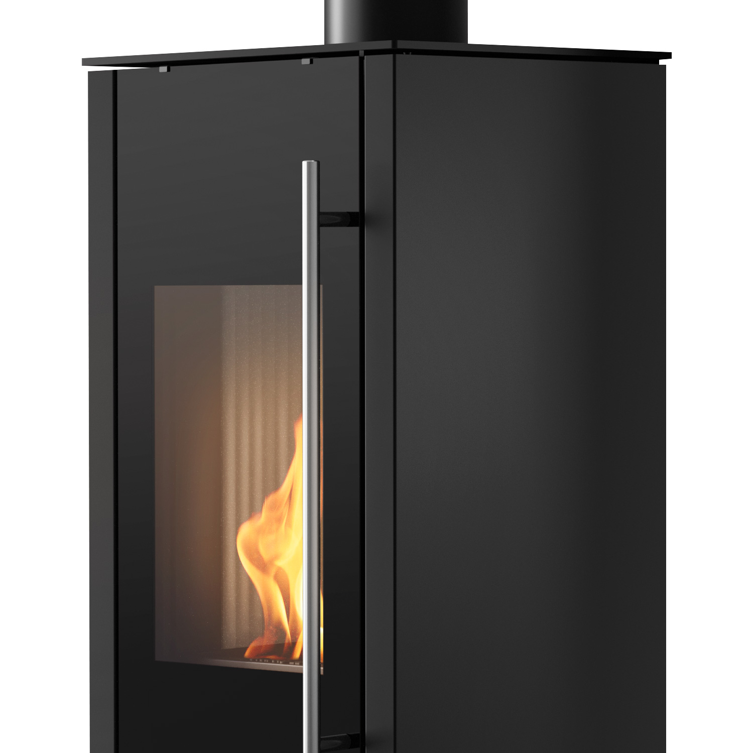 Poêle à bois Olsberg Zacate Compact en acier noir