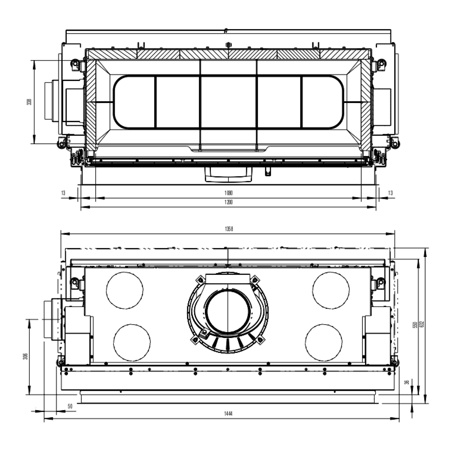 Austroflamm 120x45S 2.0 Insert de cheminée