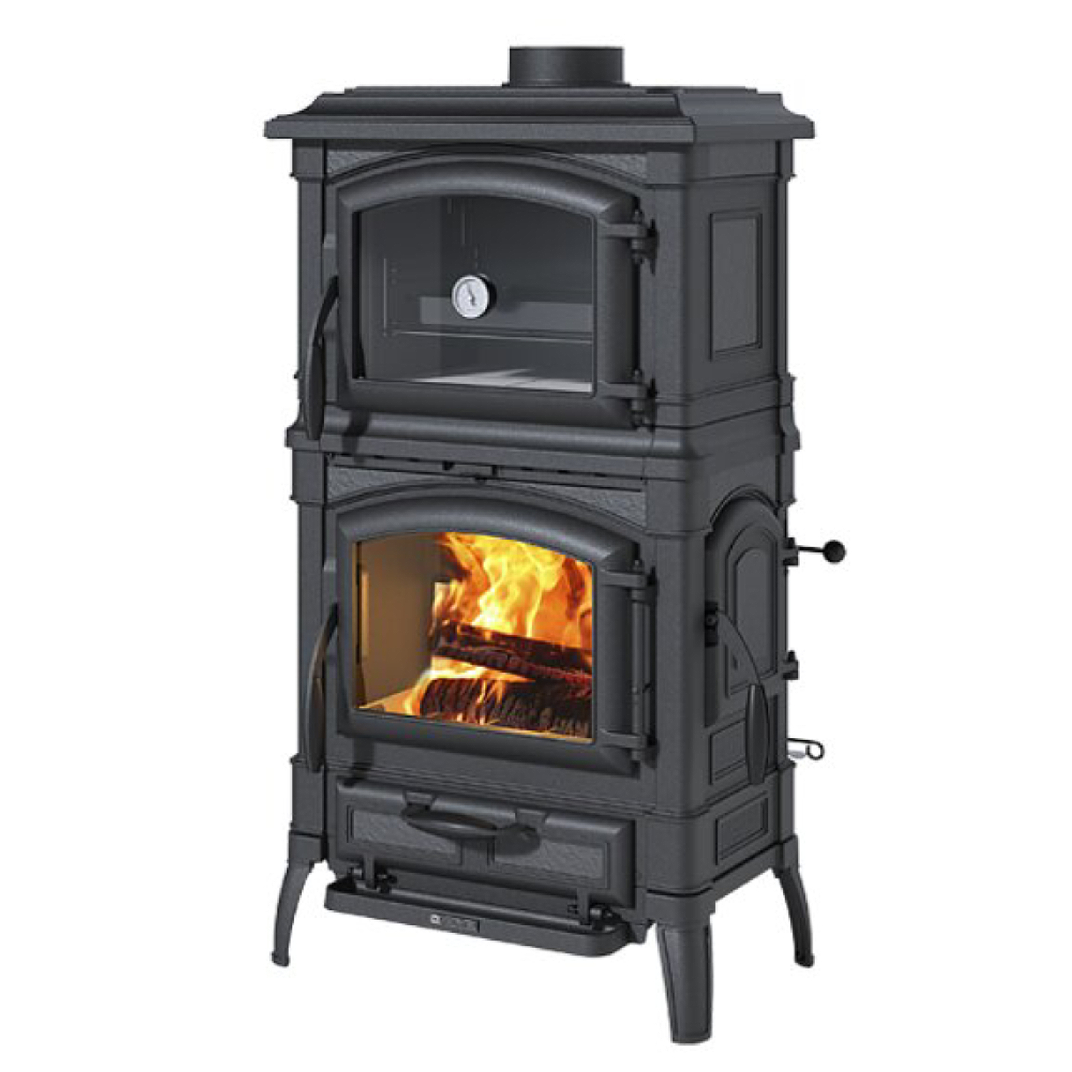 La Nordica Isetta Forno Poele a bois avec four integre