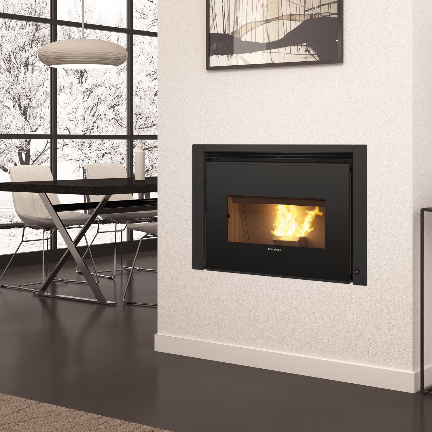 Extraflame COMFORT P85 insert à granulés