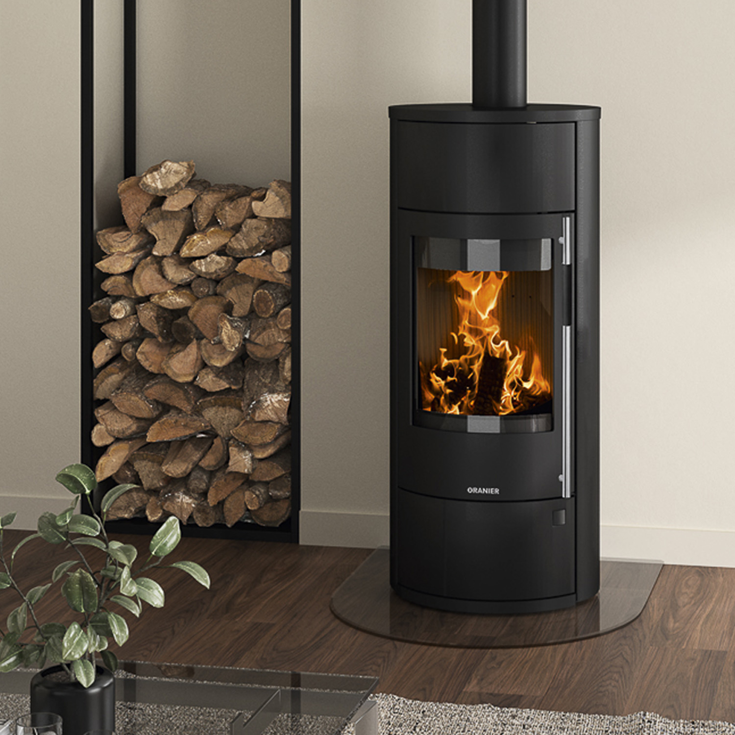 Oranier Polar Neo Aqua wasserführender Kaminofen