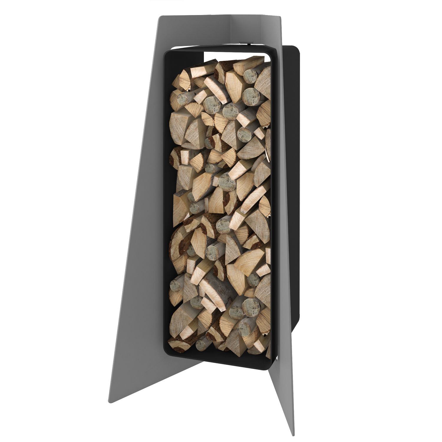 HS Flamingo Deluxe 3 Étagère en bois Gris