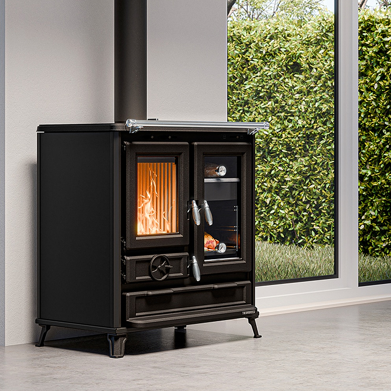 Thermorossi cuisinière à bois Klarissa Evo6
