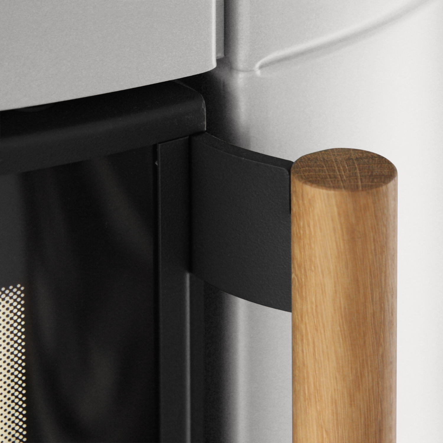 Spartherm Passo XS style RLU poêle à bois blanc Spartherm Passo XS style RLU poêle à bois blanc