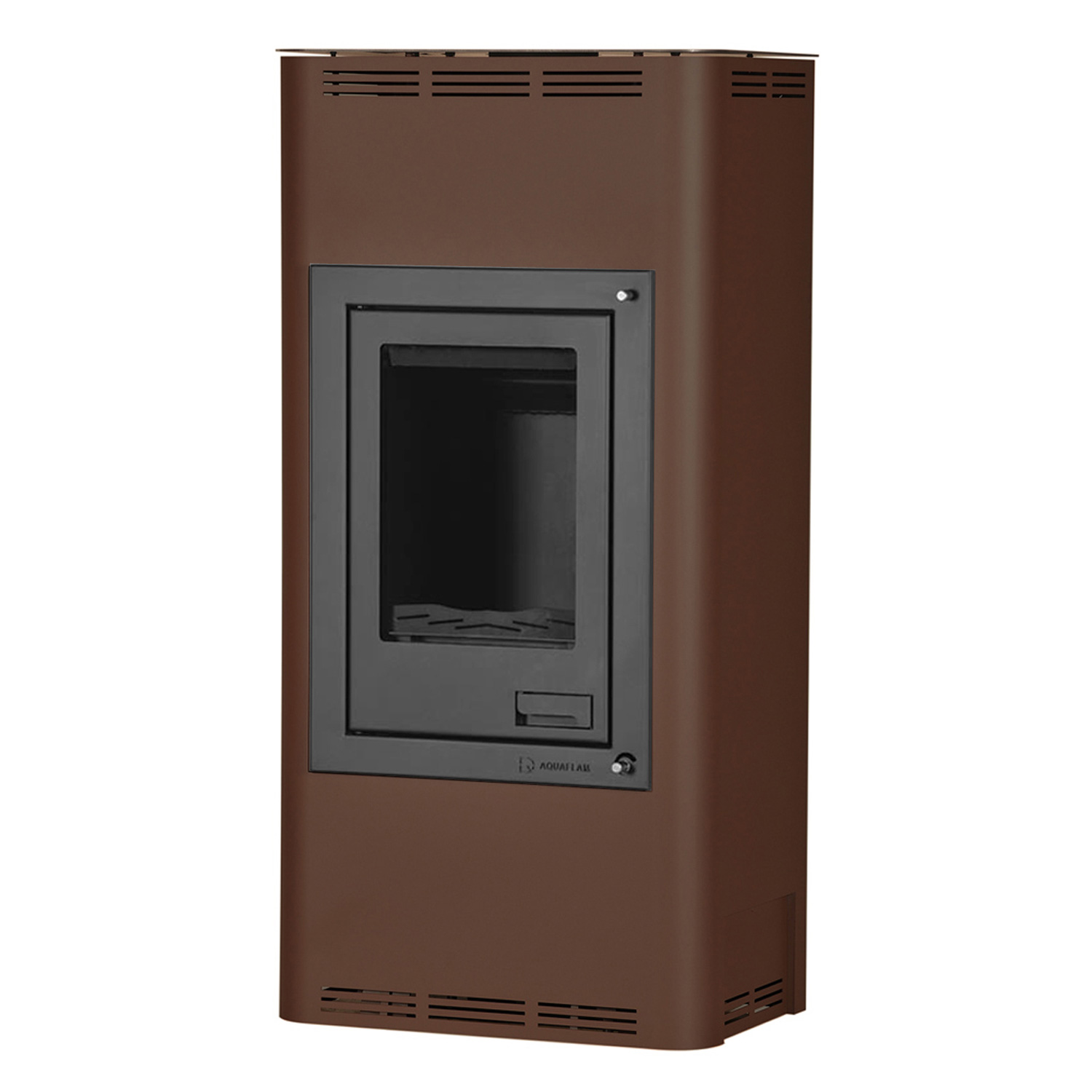 Aquaflam 12 Automatique Poêle à bois hydraulique Marron