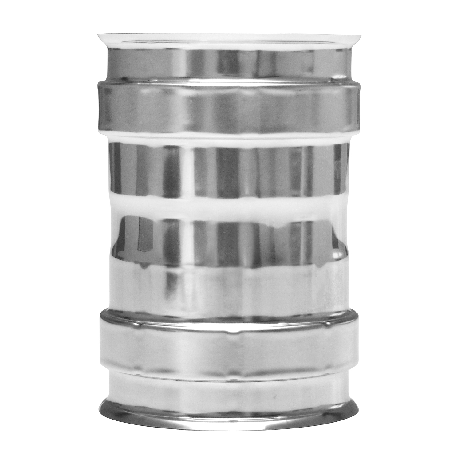 Raccord de conduit de poêle / Tuyau de poêle 80mm - Raccord de poêle INOX Raccord de conduit de poêle / Tuyau de poêle 80mm - Raccord de poêle INOX