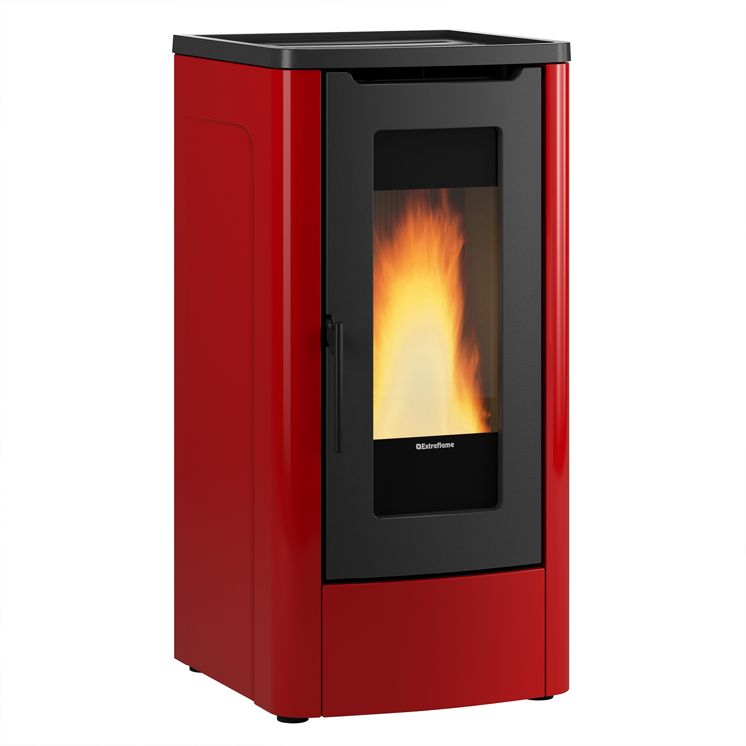 Extraflame Dahiana Plus VFS poêle à granulés acier bordeaux